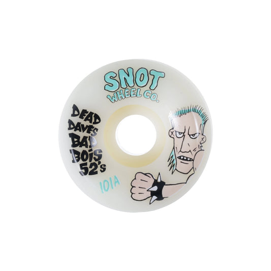 Snot Wheel Co. "Dead Dave's Bad Bois" Glow in the Dark - 52mm/101a