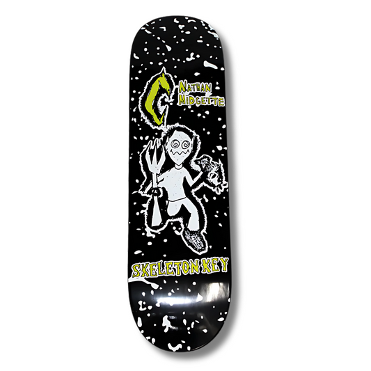 Skeleton Key MFG - Nathan Midgette Modern Skateboard Deck - 9.0"