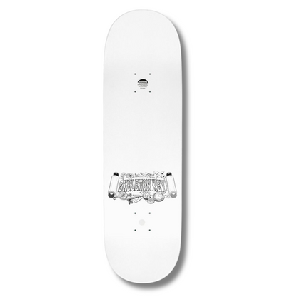 Skeleton Key MFG - "Council of Rad II" Modern Skateboard deck - 8.75"