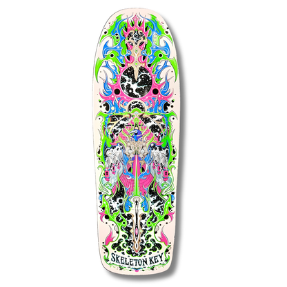Skeleton Key MFG - Star Chart Cosmic Skate Shaped Deck - 10.095"