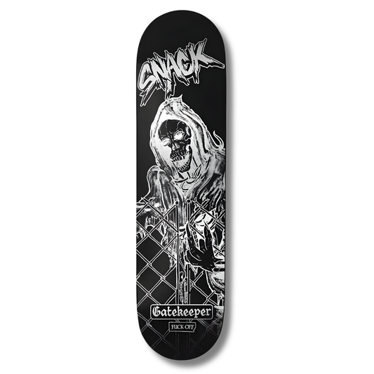 Snack "Gatekeeper" Deck (BLACK) - 8.38"