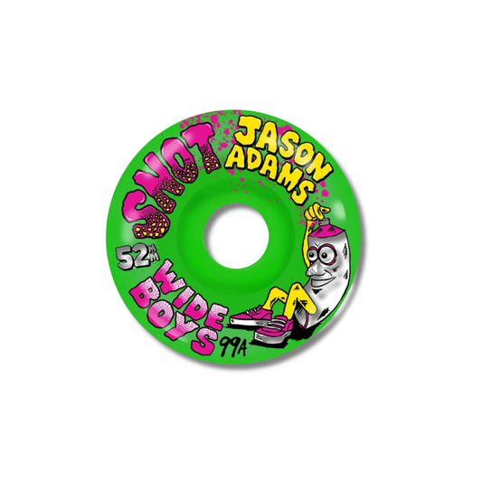 Snot Wheel Co. Jason Adams "Wide Boys" Green - 52mm/99a