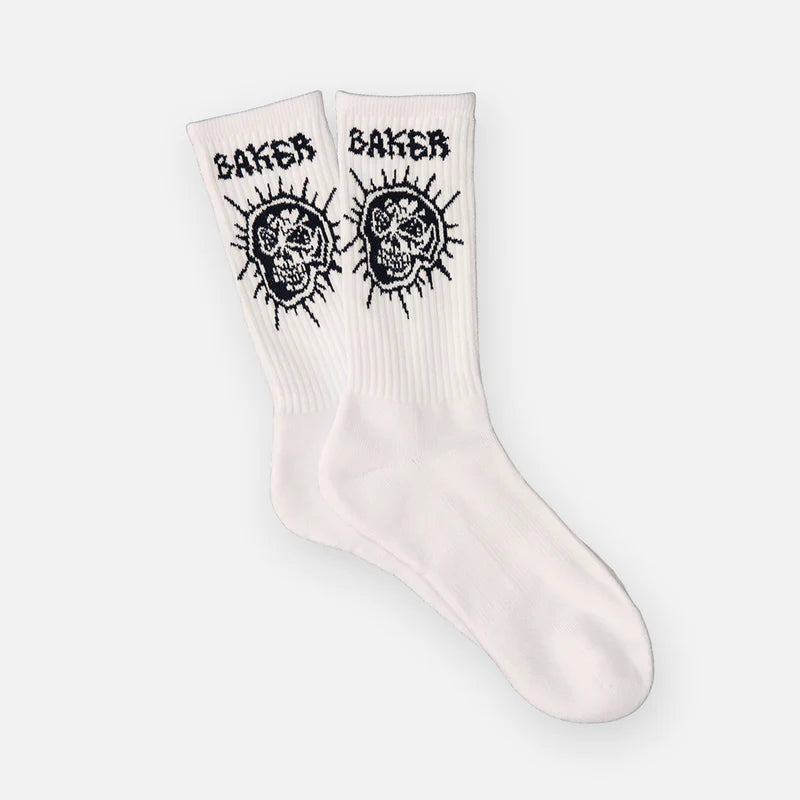Baker Fury Socks - White