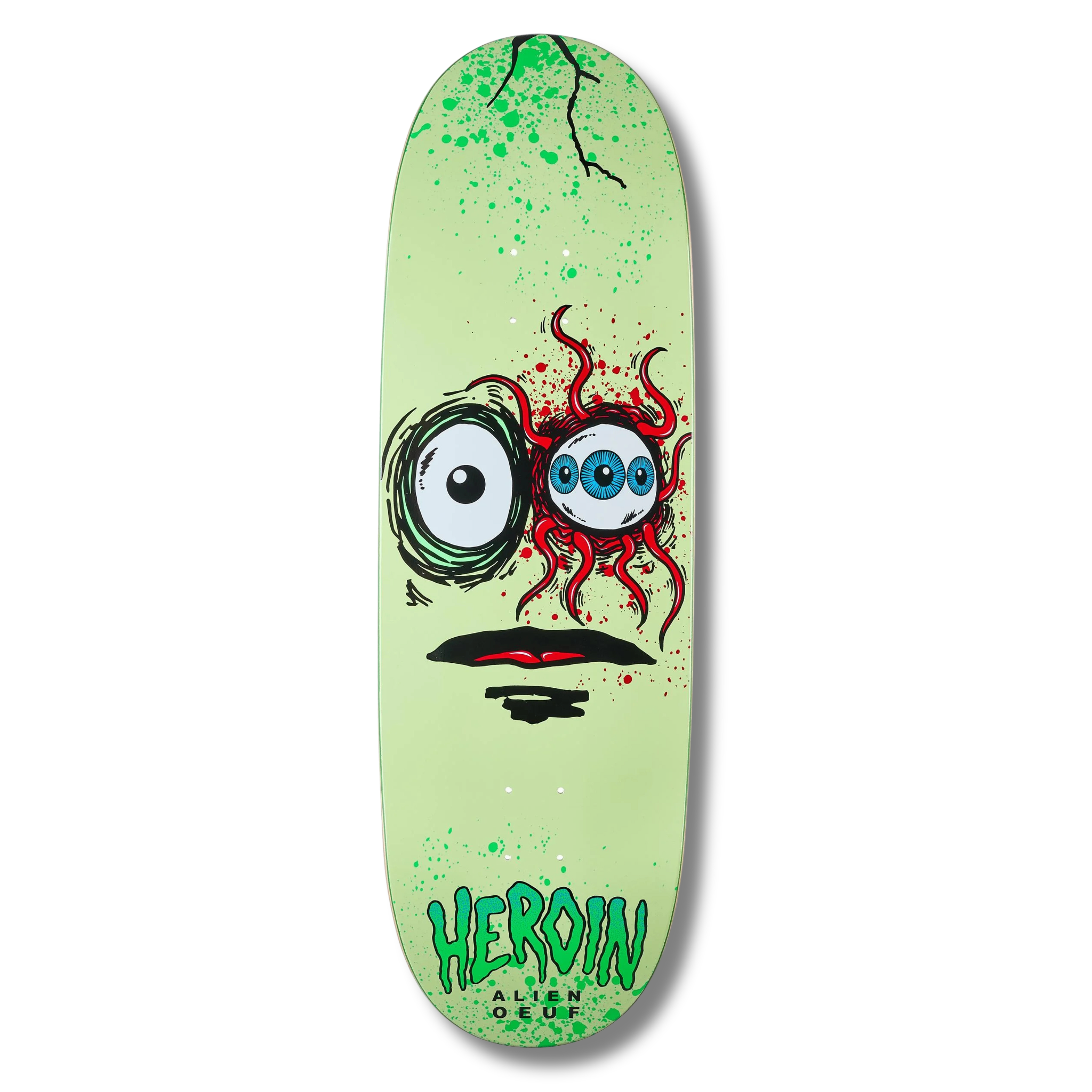 Heroin Team Space Egg 3 10 941 Skate Shop