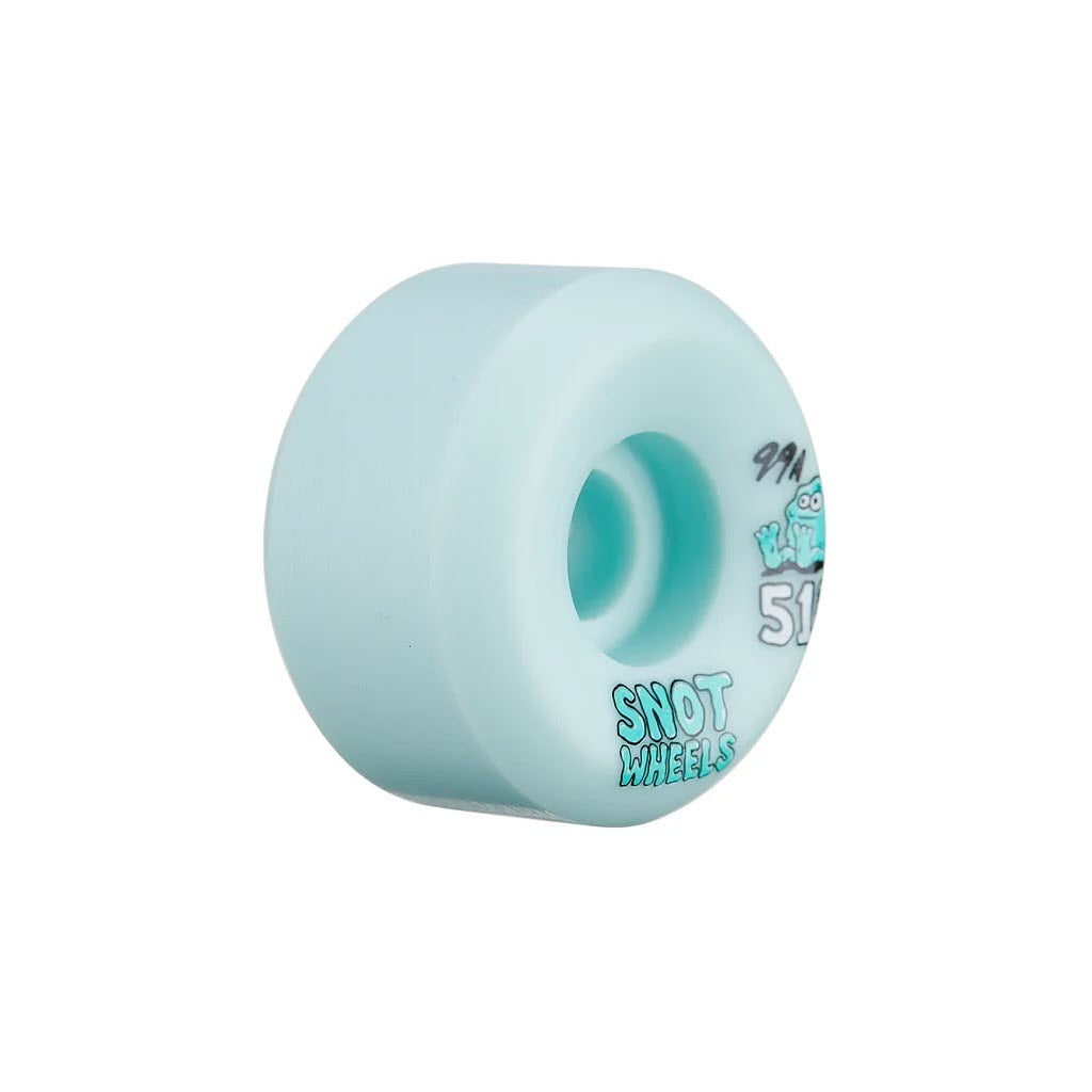 Snot Wheel Co. "Team Boogerthane " Teal - 51mm/99a