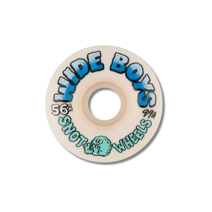 Snot Wheel Co. Wide Boys - White - 56mm/99a