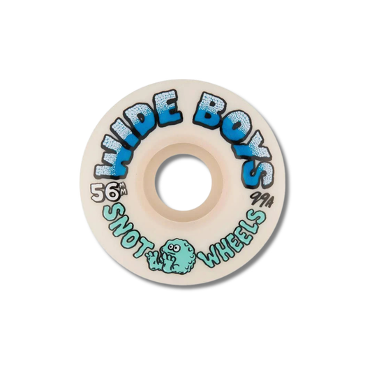 Snot Wheel Co. Wide Boys - White - 56mm/99a