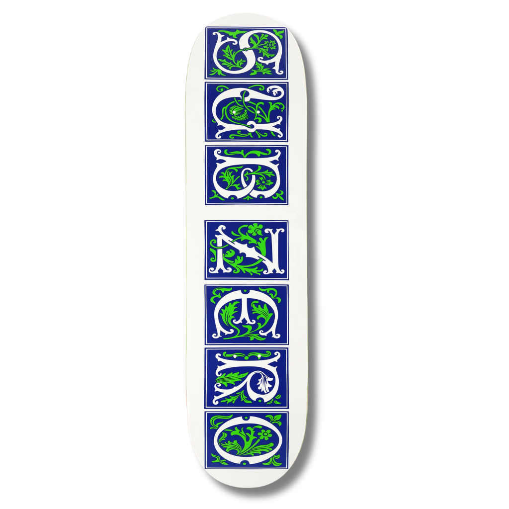 Sub Zero "Vines" White EX7 Deck - 8.25"