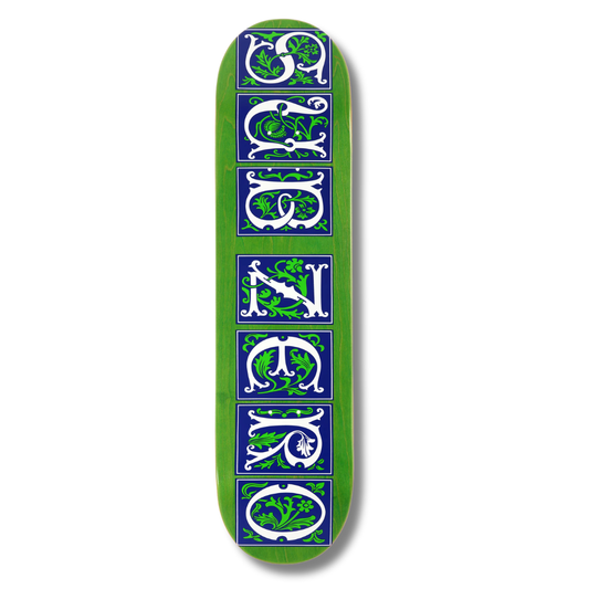 Sub Zero "Vines" Green EX7 Deck - 8.0"