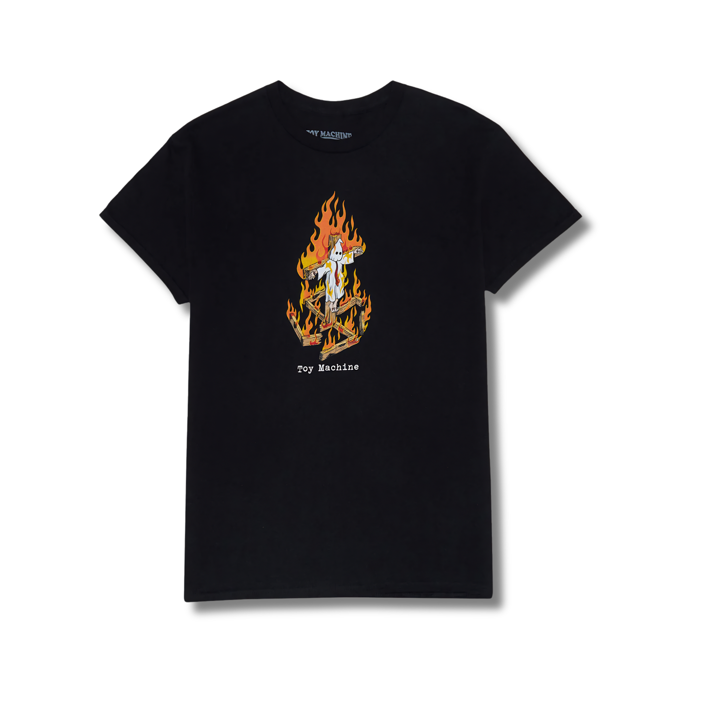 Toy Machine Charred Cross II Tee (Black) - X-Large