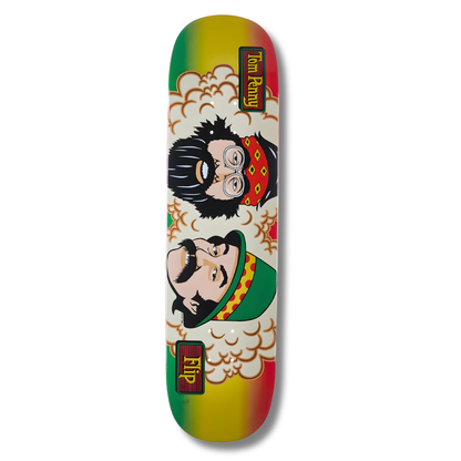 Flip Tom Penny "Rasta Stripes" - 8.25"
