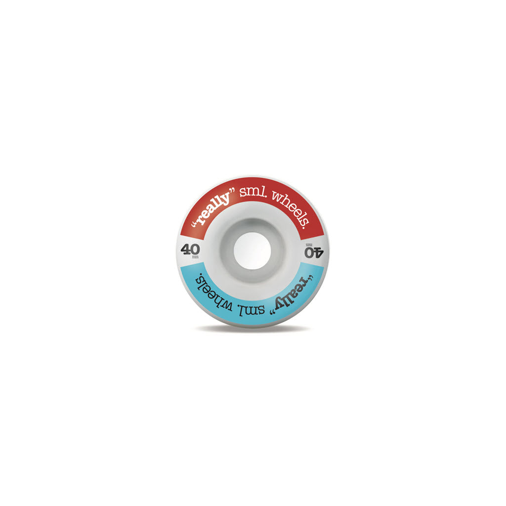 sml. Wheels Really sml. Wheels *** RED/ BLUE 40mm/99a