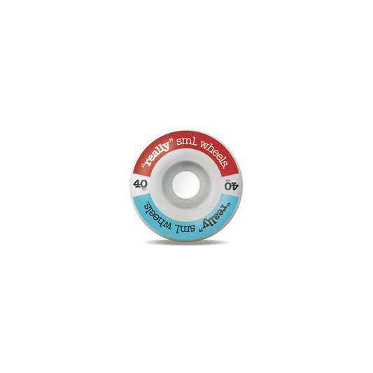 sml. Wheels Really sml. Wheels *** RED/ BLUE 40mm/99a